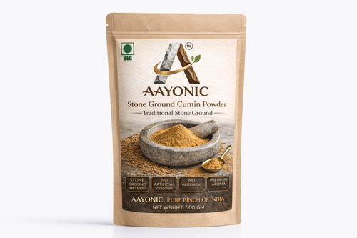 AAYONIC Stone Ground Cumin Powder