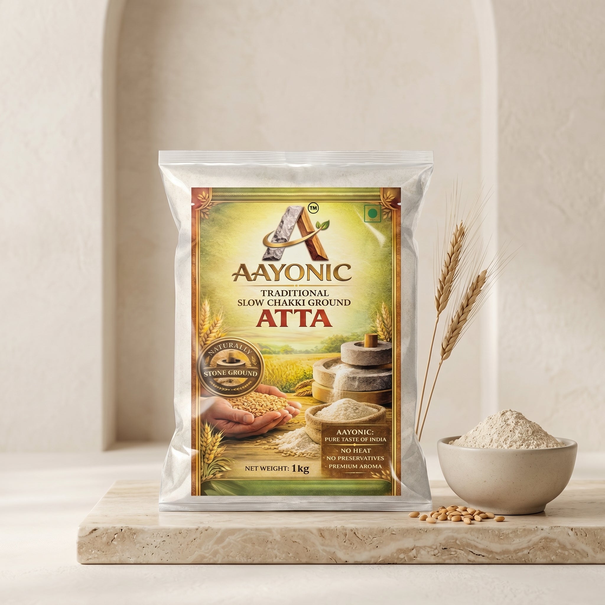 stone chakki atta online india