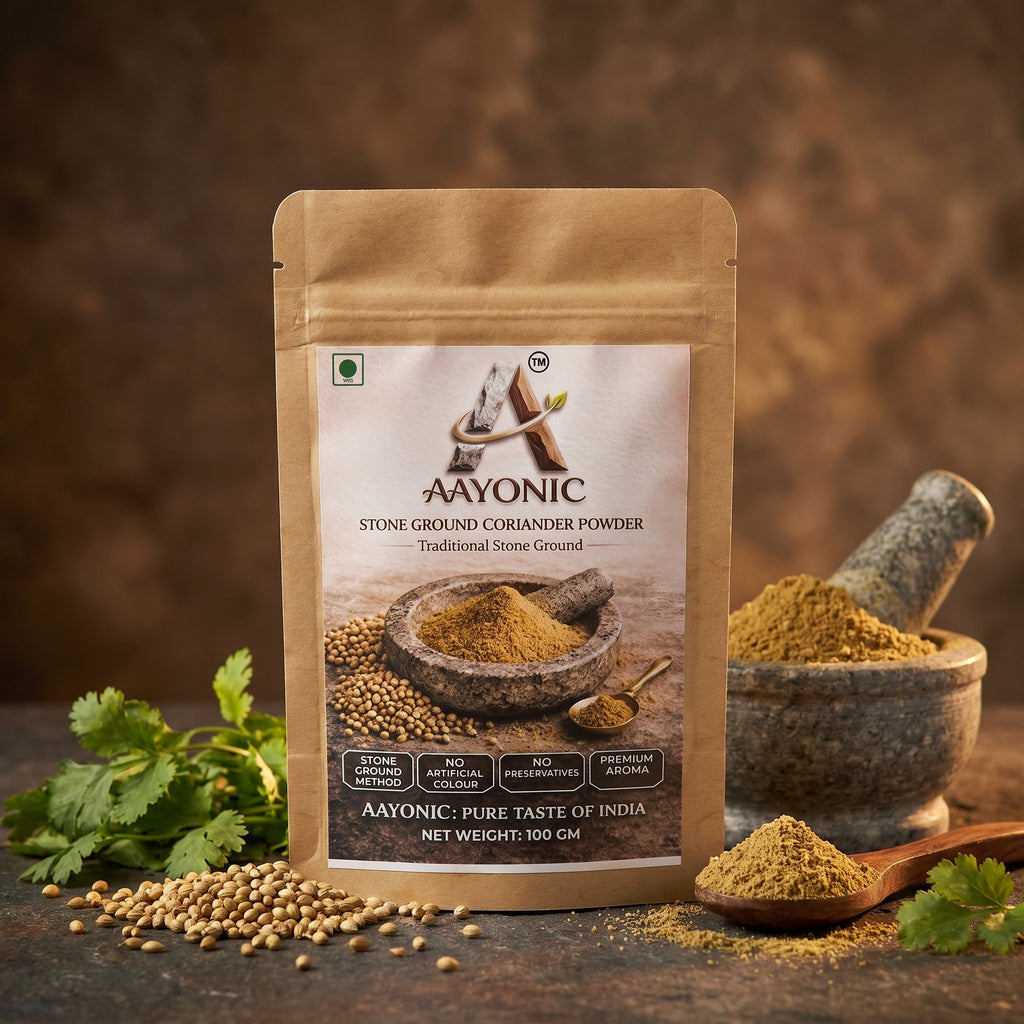 stone ground dhania powder