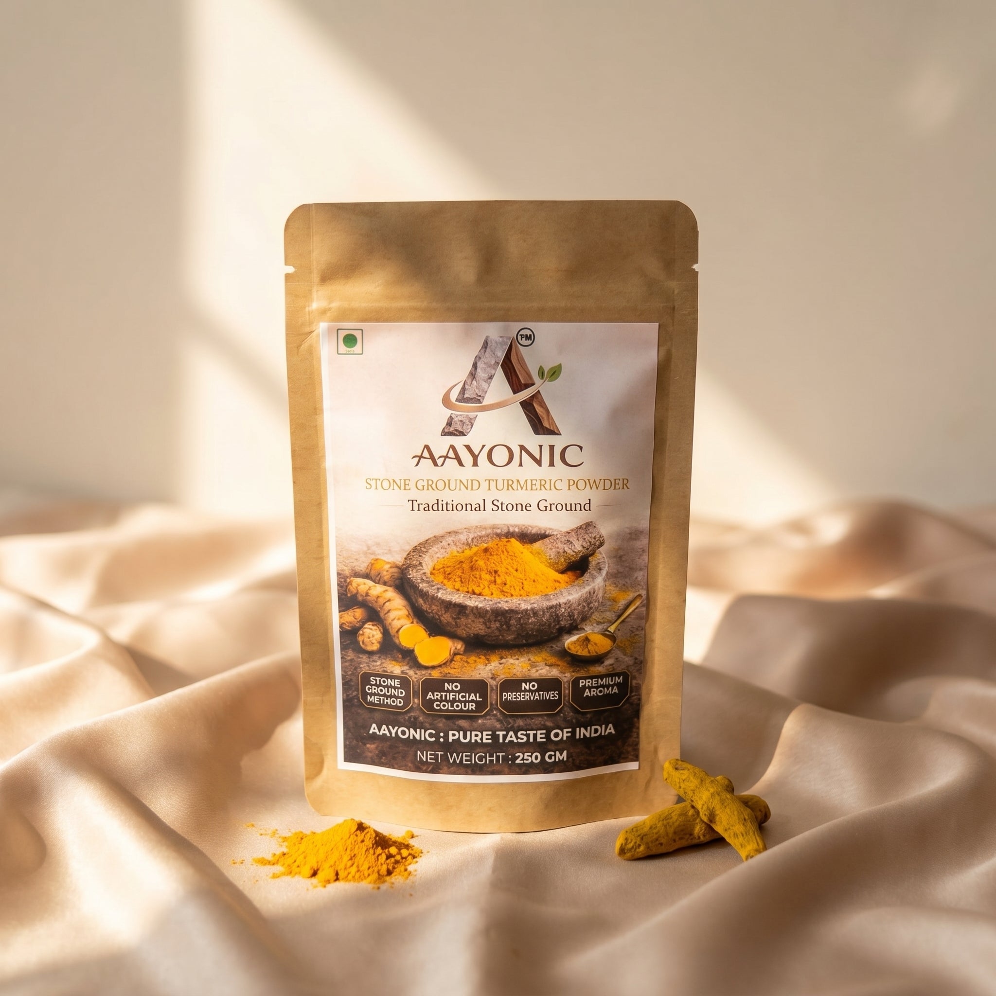 stone ground haldi powder online