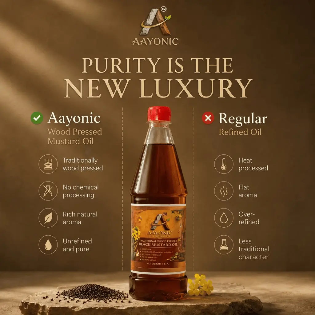 wood cold pressed mustard oil benefits